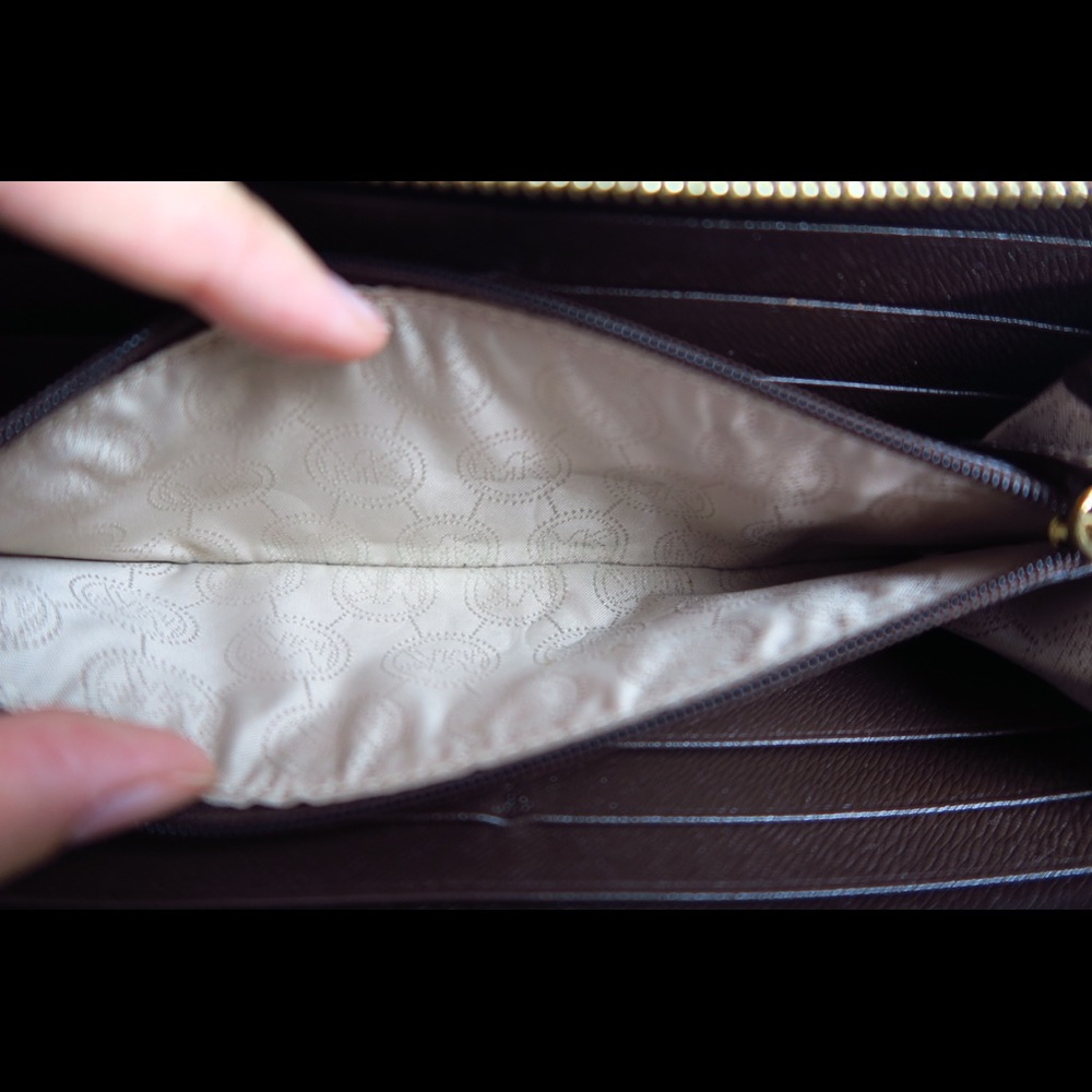 Michael Kors Continental Wallet - Python / Brown - image 4